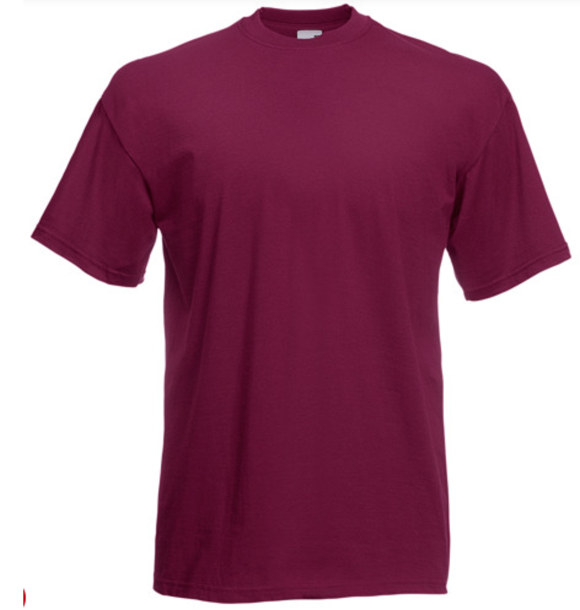 Maroon PE T Shirt supplied plain